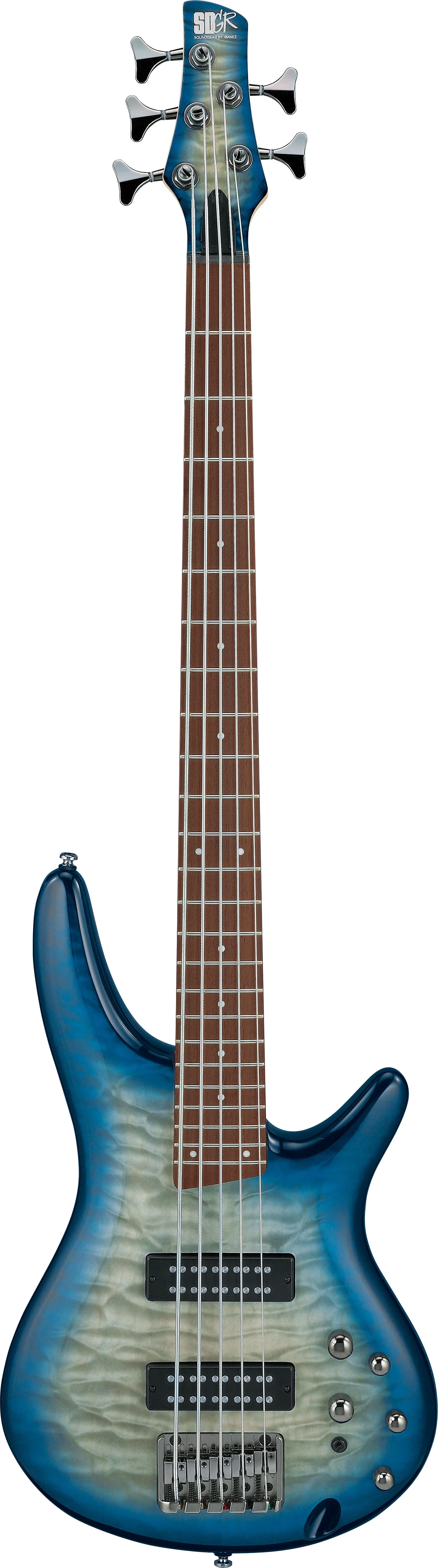 IBANEZ SR405EQM SCB BAJO ELECTRICO 5 CUERDAS STAINED COSMIC BLUE STARBURST