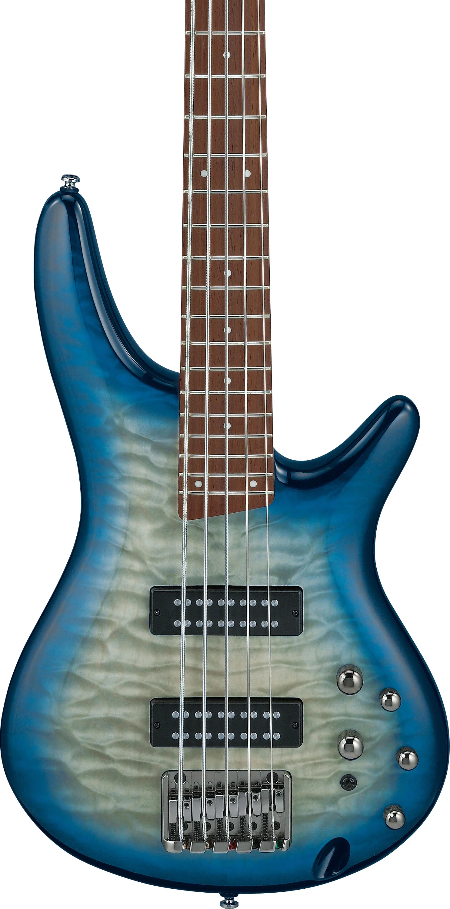 IBANEZ SR405EQM SCB BAJO ELECTRICO 5 CUERDAS STAINED COSMIC BLUE STARBURST - Image 4