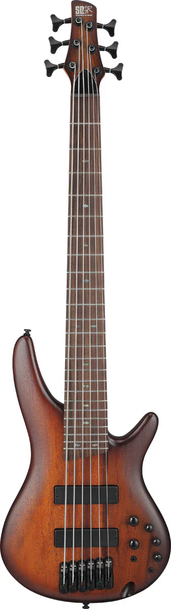 IBANEZ SR506A MHL BAJO ELECTRICO 6 CUERDAS MAHOGANY BROWN BURST LOW GLOSS