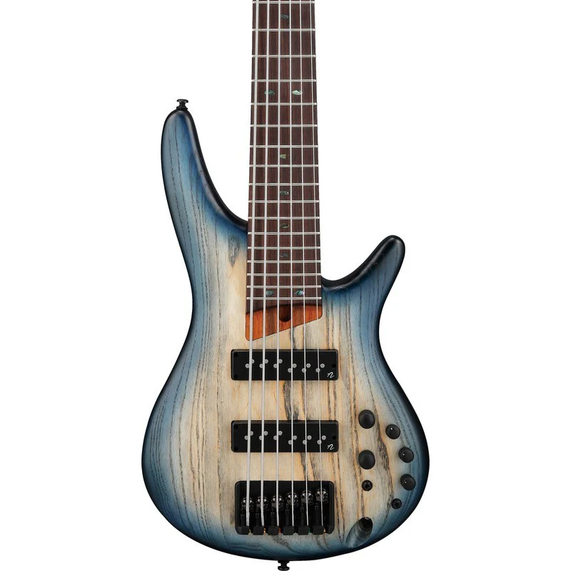 IBANEZ SR606E CTF BAJO ELECTRICO 6 CUERDAS COSMIC BLUE STARBURST FLAT - Image 4