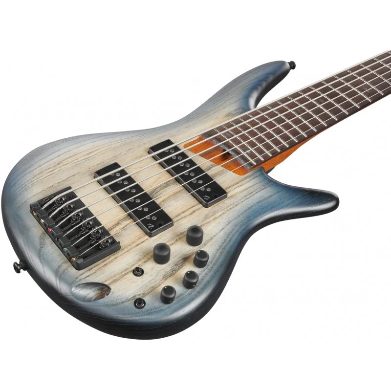 IBANEZ SR606E CTF BAJO ELECTRICO 6 CUERDAS COSMIC BLUE STARBURST FLAT - Image 6