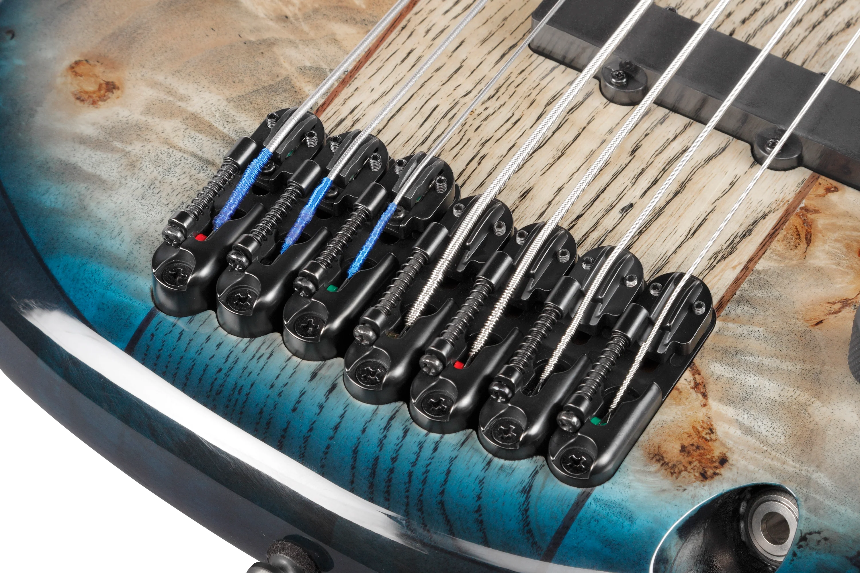 IBANEZ SRAS7 CBS BAJO ELECTRICO 7 CUERDAS COSMIC BLUE STARBURST - Image 12