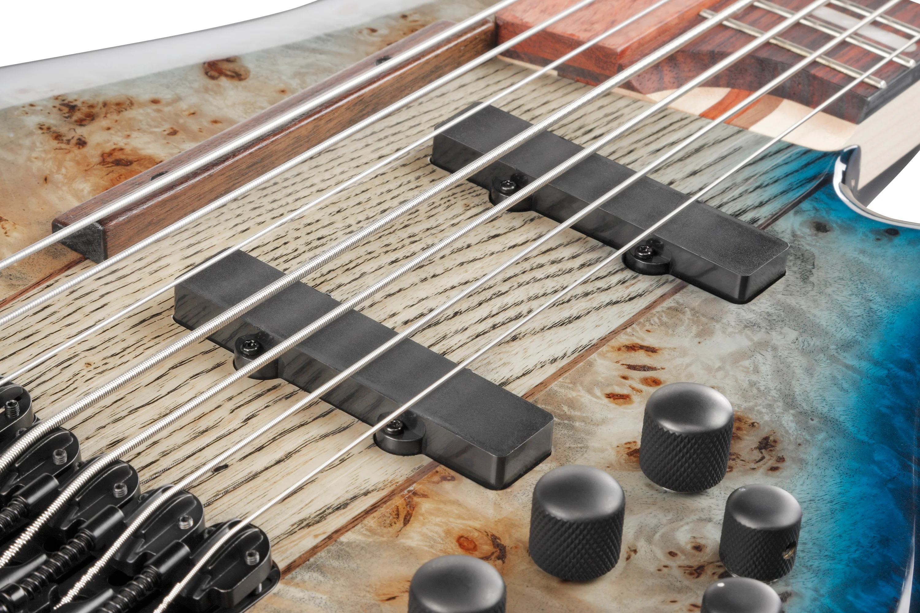 IBANEZ SRAS7 CBS BAJO ELECTRICO 7 CUERDAS COSMIC BLUE STARBURST - Image 13