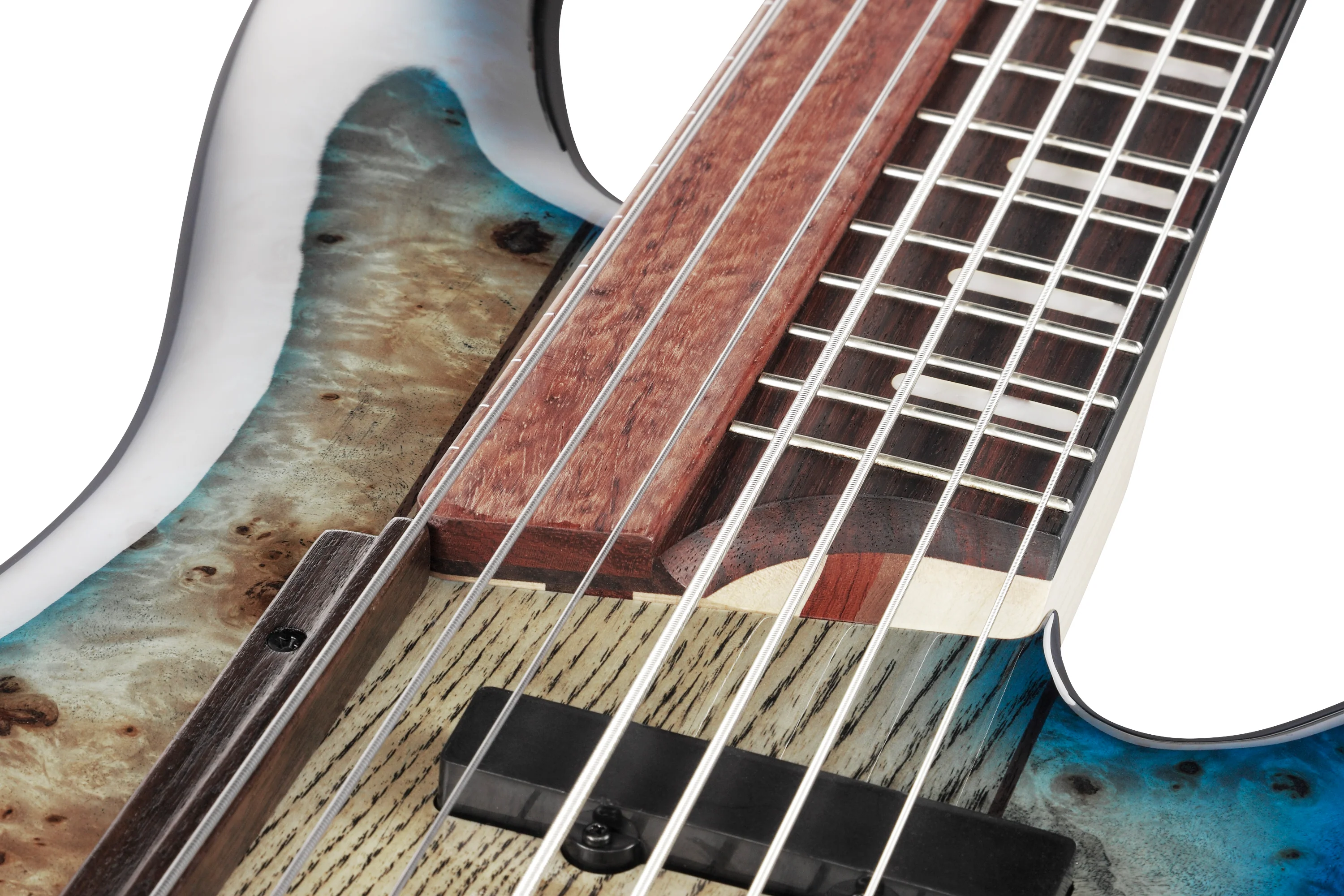 IBANEZ SRAS7 CBS BAJO ELECTRICO 7 CUERDAS COSMIC BLUE STARBURST - Image 14