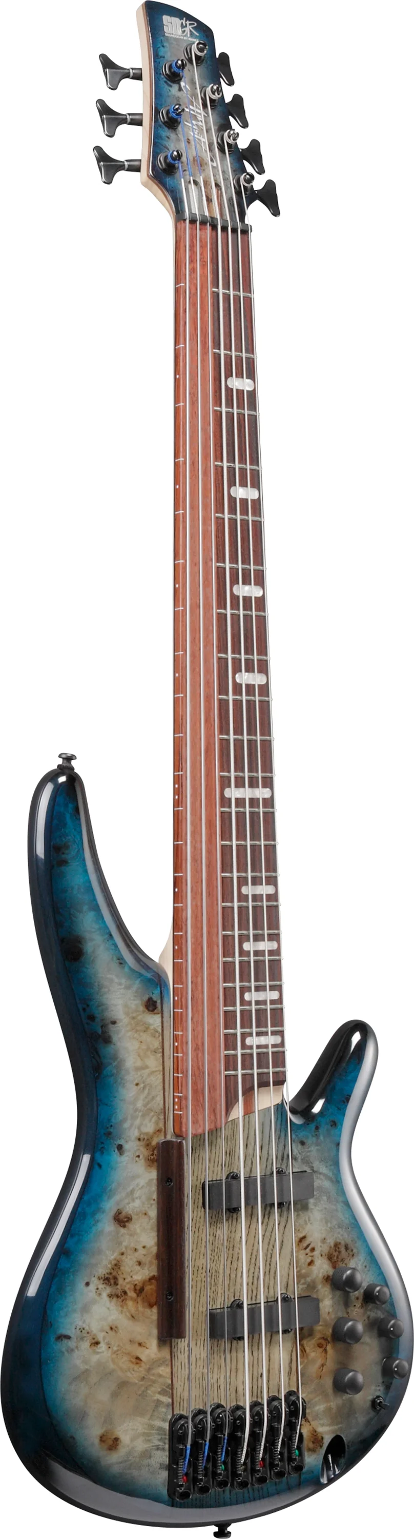IBANEZ SRAS7 CBS BAJO ELECTRICO 7 CUERDAS COSMIC BLUE STARBURST - Image 2