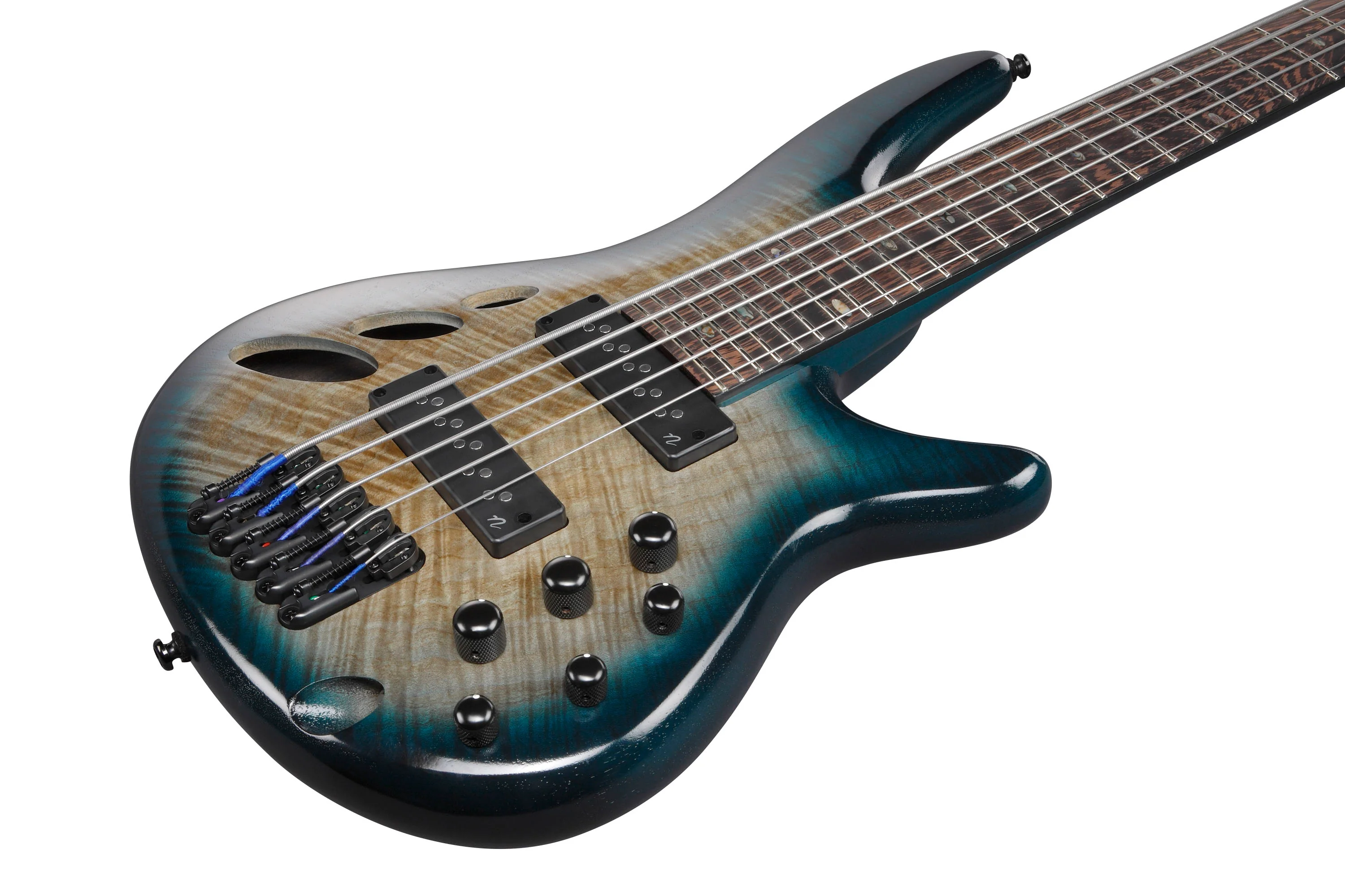 IBANEZ SRD905 CTL BAJO ELECTRICO 5 CUERDAS COSMIC BLUE STARBURST LOW GLOSS - Image 6
