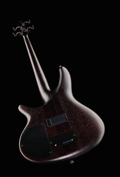 IBANEZ SRF700 BBF WORKSHOP BAJO ELECTRICO FRETLESS BROWN BURST FLAT - Image 17