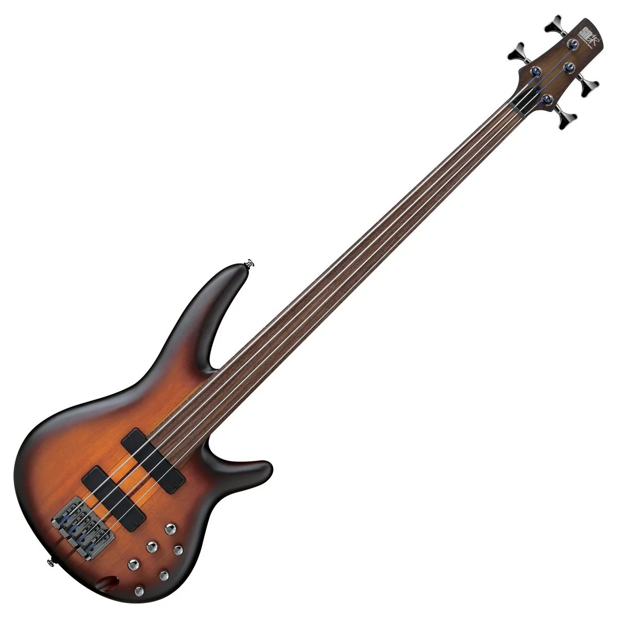 IBANEZ SRF700 BBF WORKSHOP BAJO ELECTRICO FRETLESS BROWN BURST FLAT - Image 5