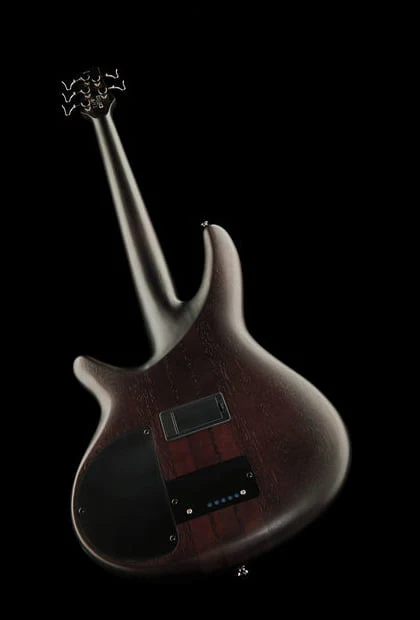 IBANEZ SRF705 BBF WORKSHOP BAJO ELECTRICO 5 CUERDAS FRETLESS BROWN BURST FLAT - Image 15