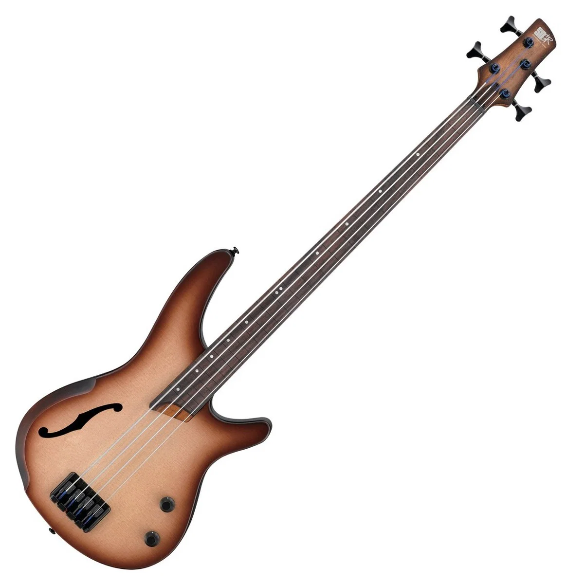 IBANEZ SRH500F NNF WORKSHOP BAJO ELECTRICO FRETLESS NATURAL BROWNED BURST - Image 4