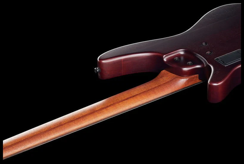 IBANEZ SRH505F NNF WORKSHOP BAJO ELECTRICO 5 CUERDAS FRETLESS NATURAL BROWNED - Image 4