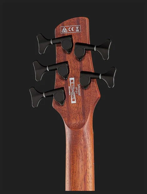 IBANEZ SRH505F NNF WORKSHOP BAJO ELECTRICO 5 CUERDAS FRETLESS NATURAL BROWNED - Image 5
