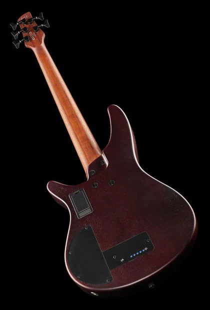 IBANEZ SRH505F NNF WORKSHOP BAJO ELECTRICO 5 CUERDAS FRETLESS NATURAL BROWNED - Image 7