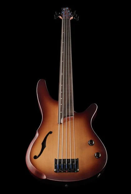 IBANEZ SRH505F NNF WORKSHOP BAJO ELECTRICO 5 CUERDAS FRETLESS NATURAL BROWNED - Image 8