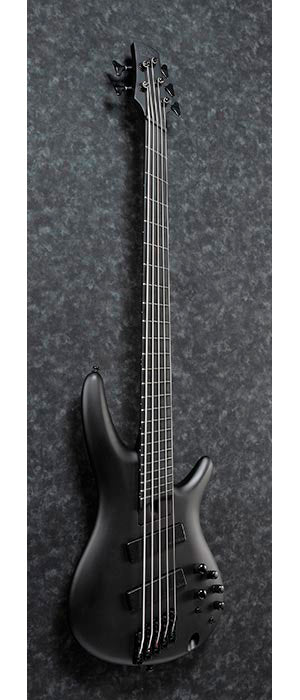 IBANEZ SRMS625EX BKF BAJO ELECTRICO 5 CUERDAS BLACK FLAT - Image 3
