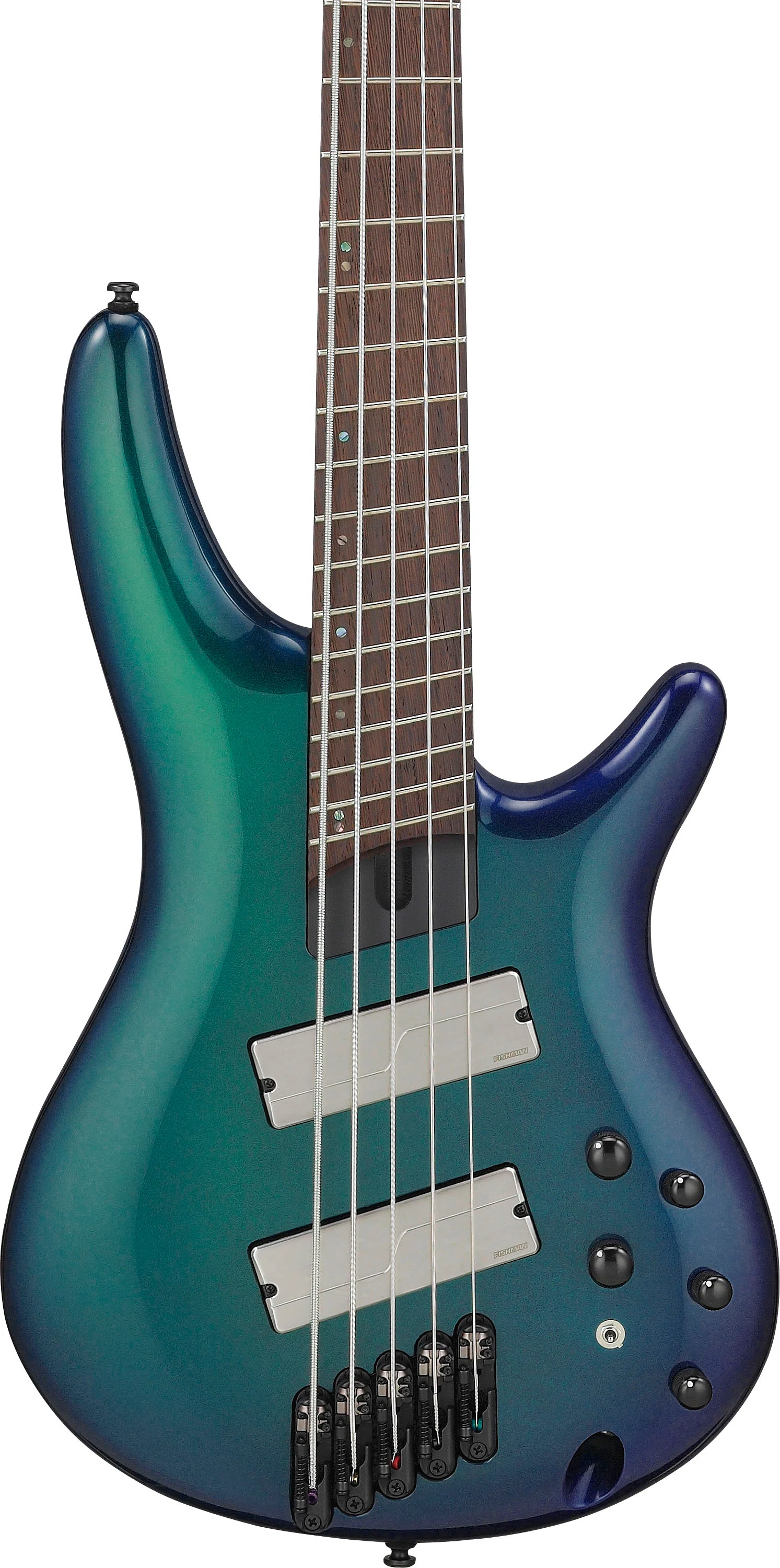 IBANEZ SRMS725 BCM BASS WORKSHOP BAJO ELECTRICO 5 CUERDAS BLUE CHAMELEON - Image 3