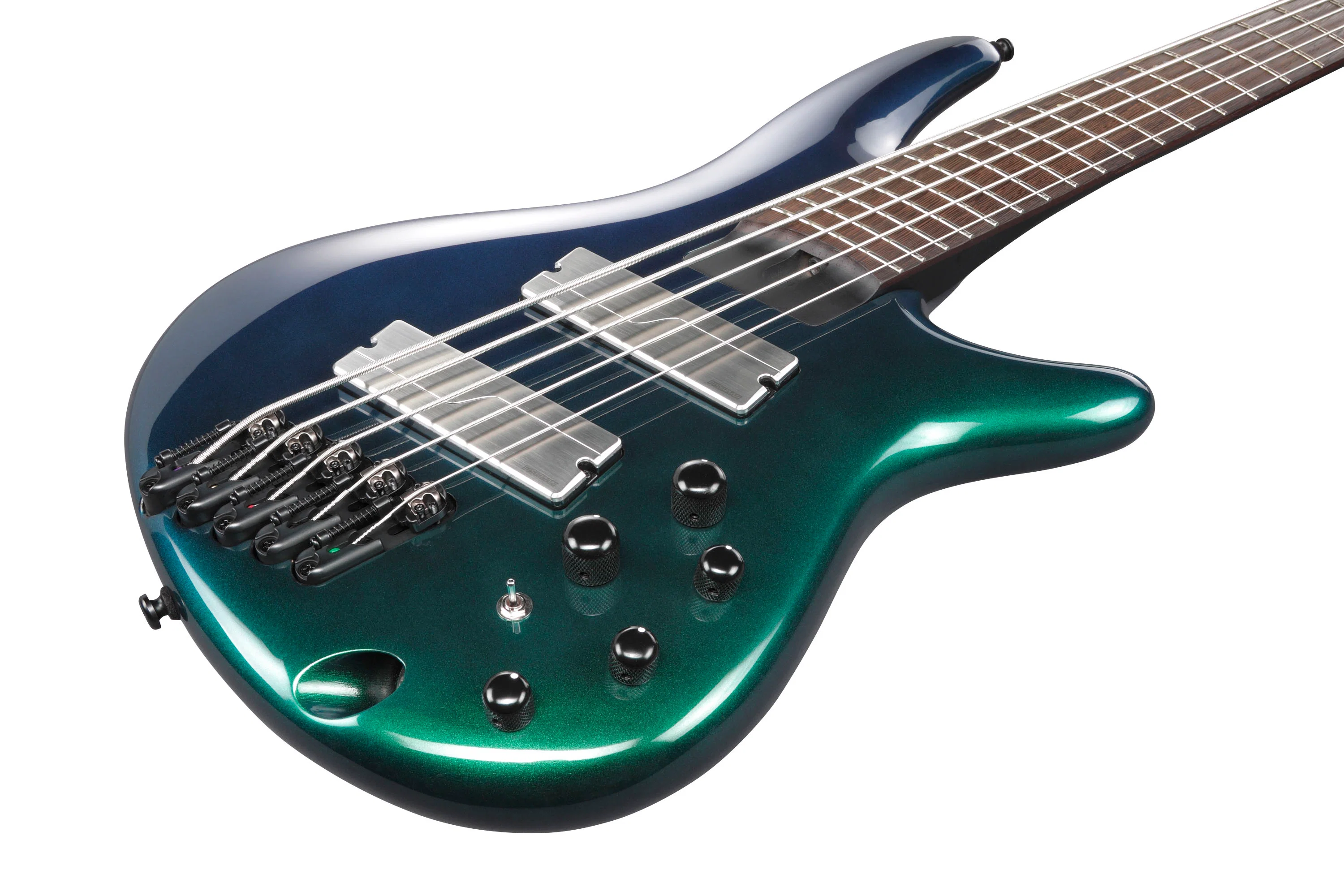 IBANEZ SRMS725 BCM BASS WORKSHOP BAJO ELECTRICO 5 CUERDAS BLUE CHAMELEON - Image 7