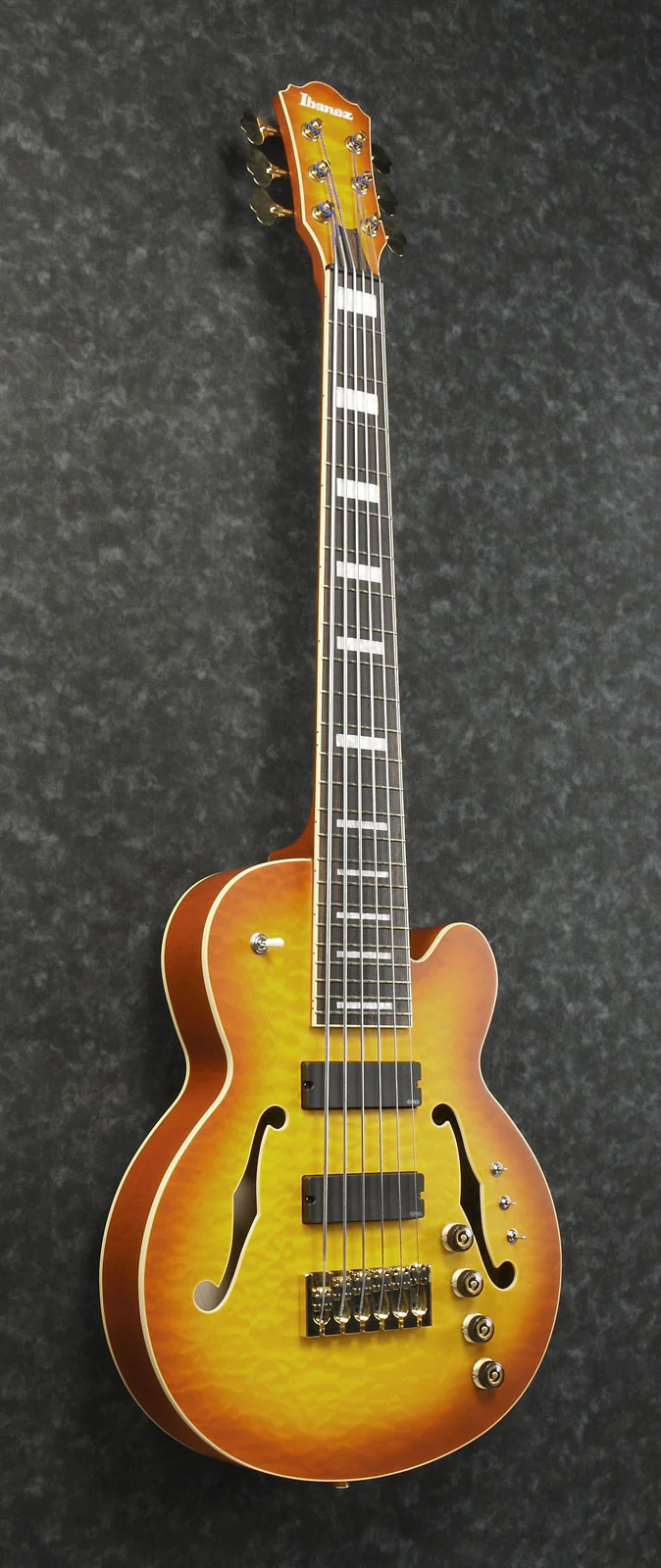 IBANEZ TCB1006 ALM SIGNATURE THUNDERCAT BAJO ELECTRICO 6 CUERDAS AUTUMN LEAF BURST MATTE - Image 2