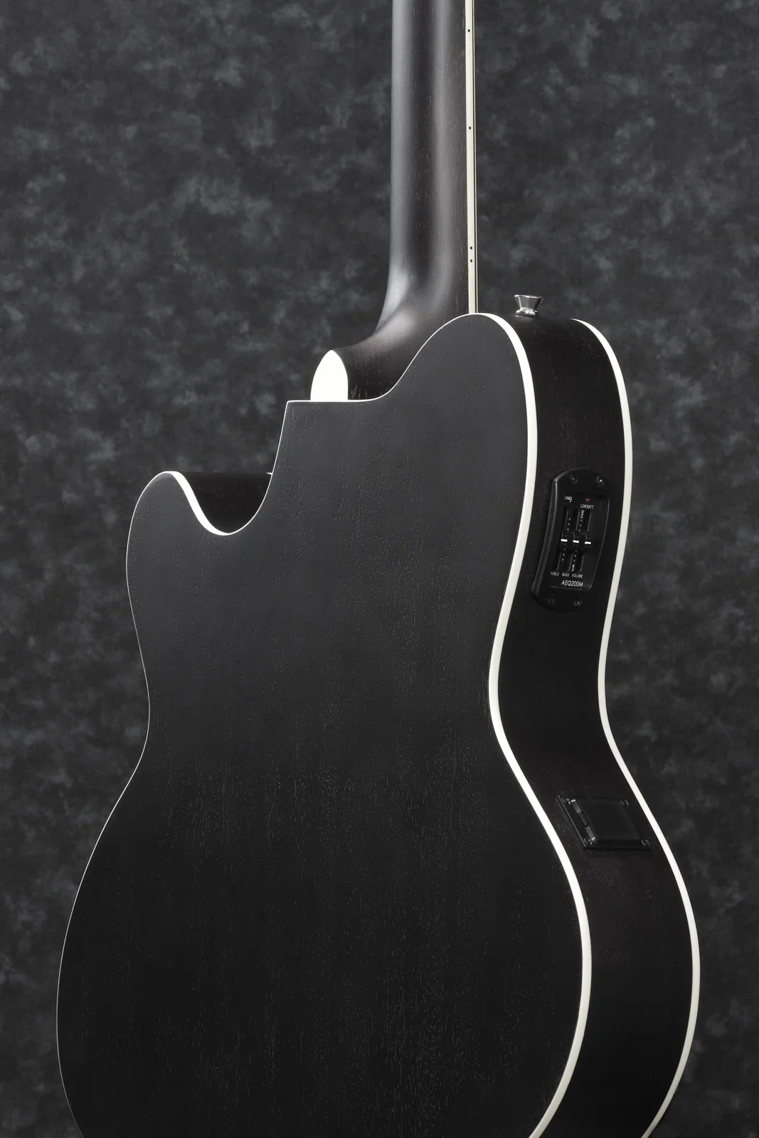 IBANEZ TCM50 GBO GUITARRA ELECTROACUSTICA GALAXY BLACK - Image 6