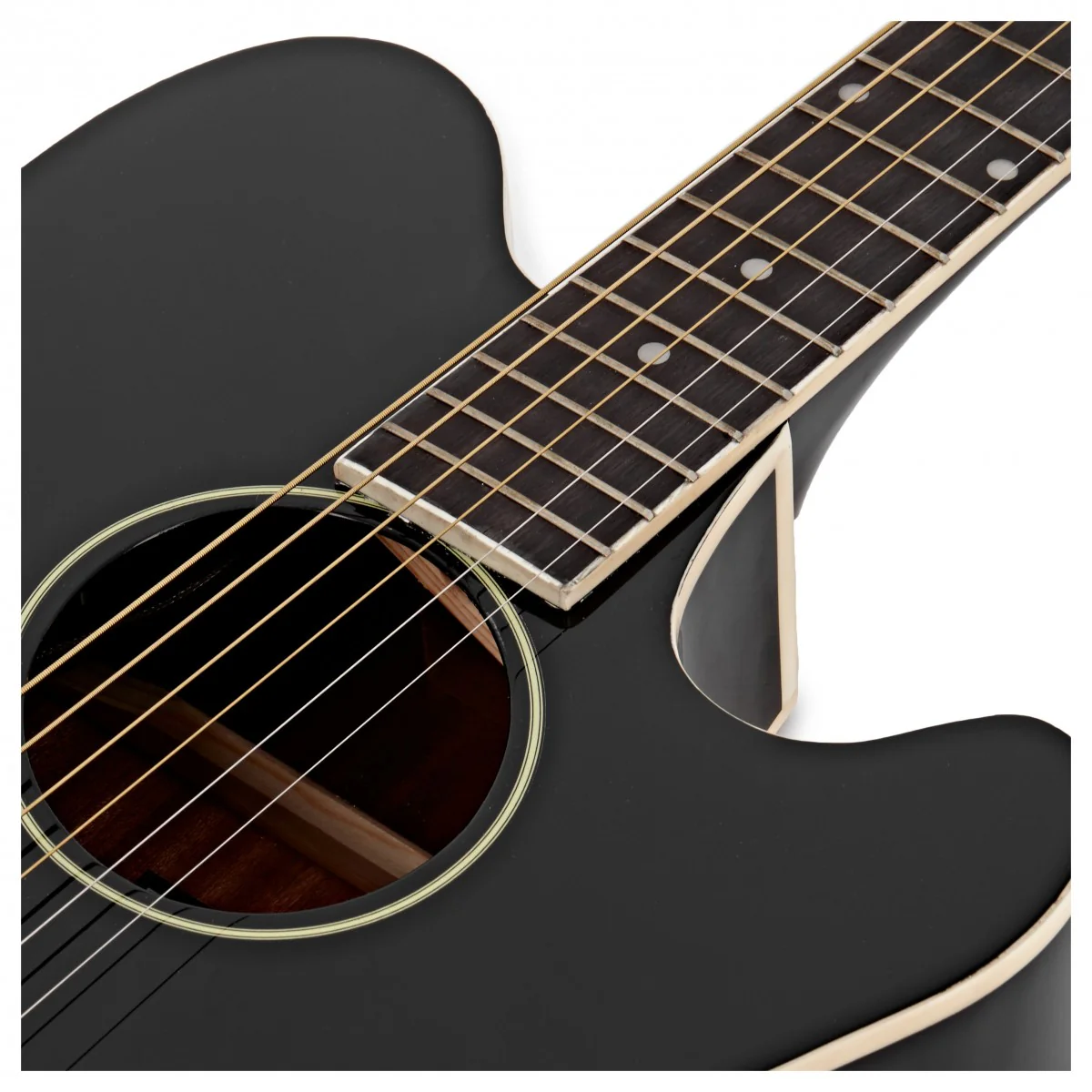 IBANEZ TCY10E BK GUITARRA ELECTROACUSTICA NEGRA - Image 5