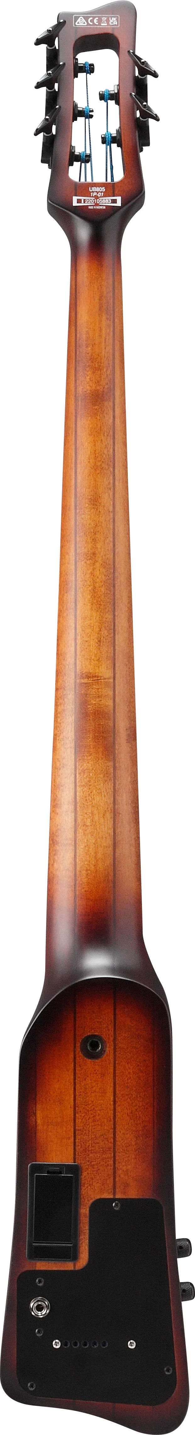 IBANEZ UB805 MOB CONTRABAJO ELECTRICO 5 CUERDAS MAHOGANY OIL BURST - Image 3