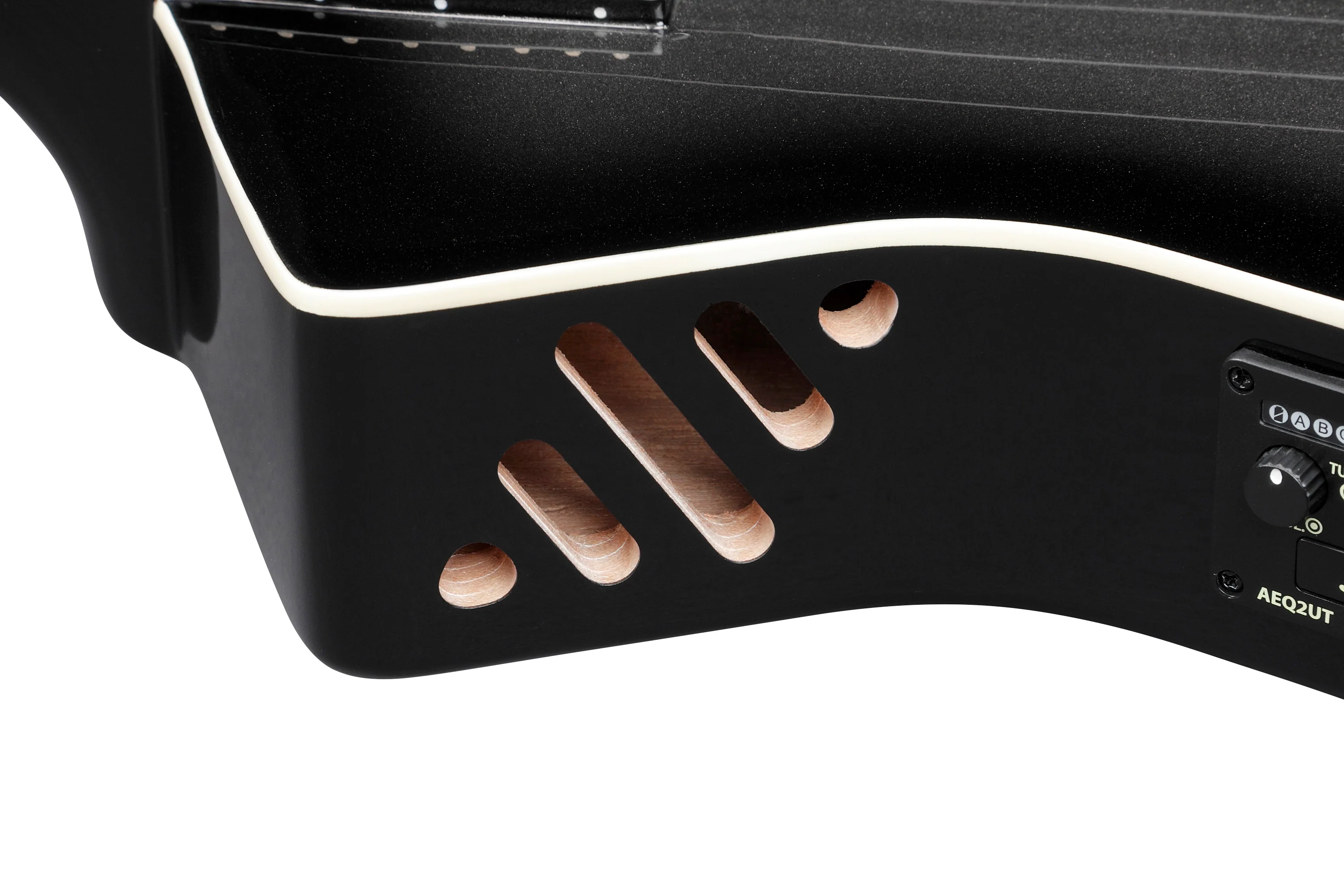 IBANEZ UICT100 MGS UKELELE ELECTRIFICADO METALLIC GRAY SUNBURST HIGH GLOSS - Image 11