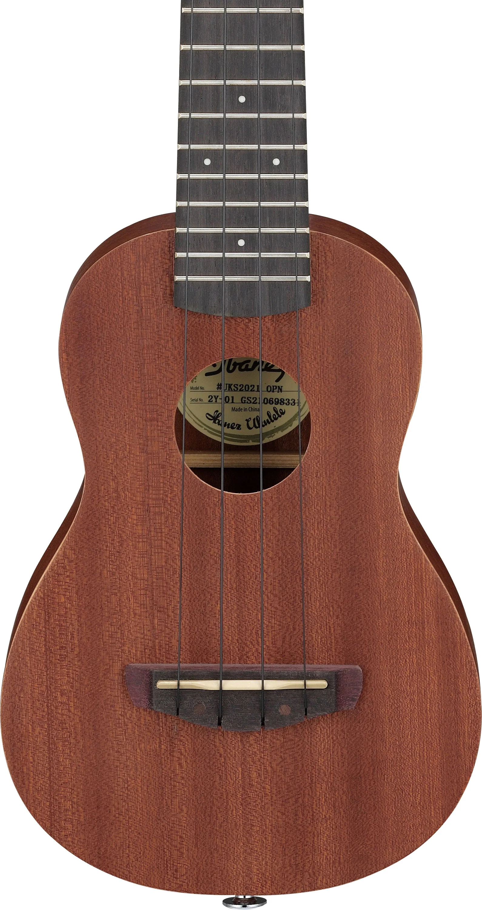IBANEZ UKS100 OPN UKELELE SOPRANO OPEN PORE NATURAL - Image 4