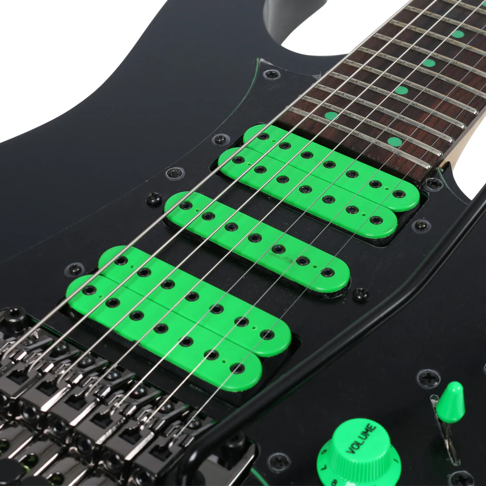 IBANEZ UV70P BK STEVE VAI SIGNATURE GUITARRA ELECTRICA 7 CUERDAS NEGRA - Image 10