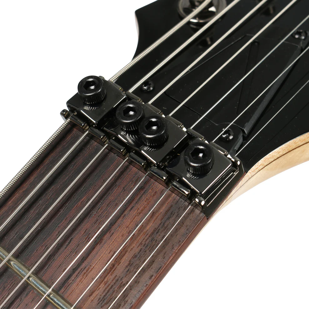 IBANEZ UV70P BK STEVE VAI SIGNATURE GUITARRA ELECTRICA 7 CUERDAS NEGRA - Image 14