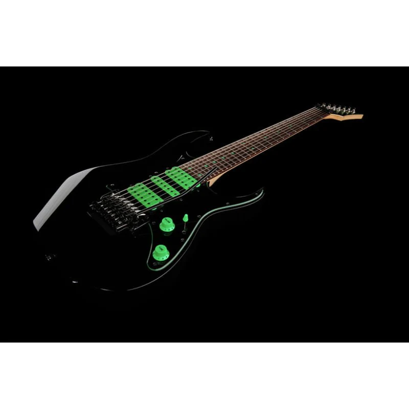 IBANEZ UV70P BK STEVE VAI SIGNATURE GUITARRA ELECTRICA 7 CUERDAS NEGRA - Image 18