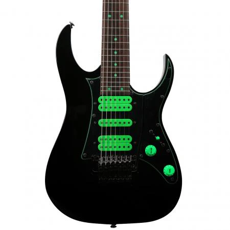 IBANEZ UV70P BK STEVE VAI SIGNATURE GUITARRA ELECTRICA 7 CUERDAS NEGRA - Image 3