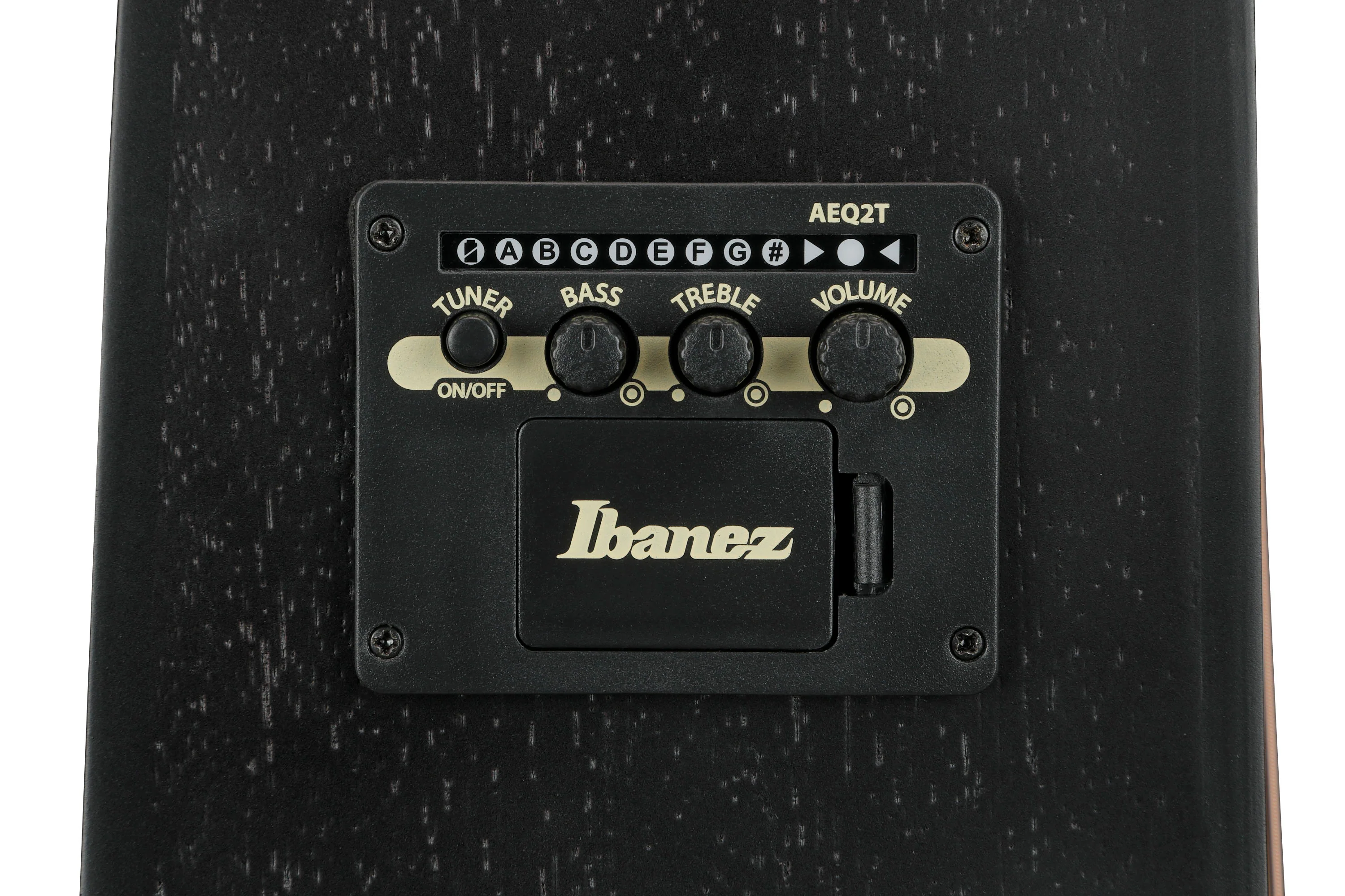 IBANEZ V44CE WK GUITARRA ELECTROACUSTICA WEATHERED BLACK OPEN PORE - Image 10