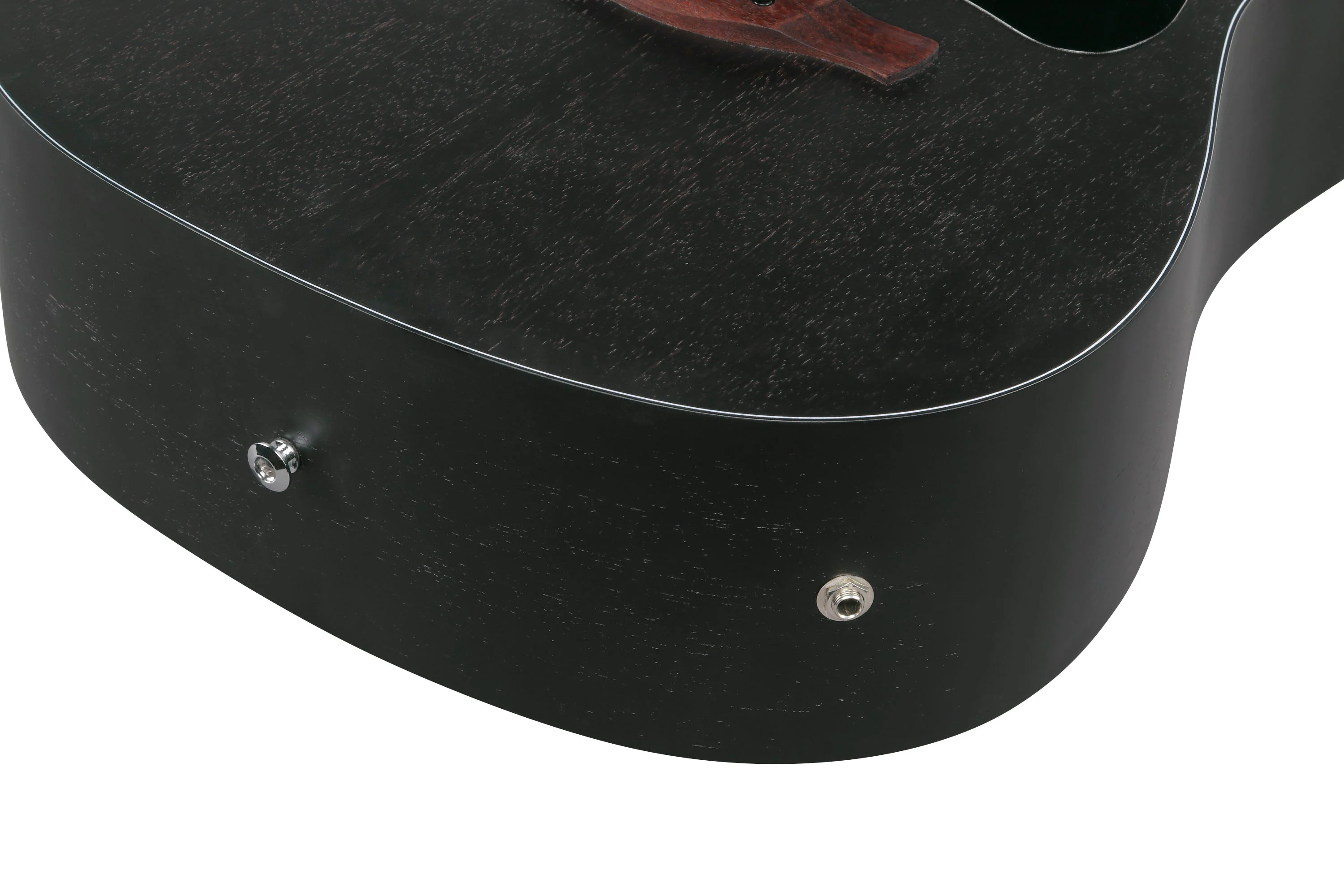 IBANEZ V44CE WK GUITARRA ELECTROACUSTICA WEATHERED BLACK OPEN PORE - Image 11