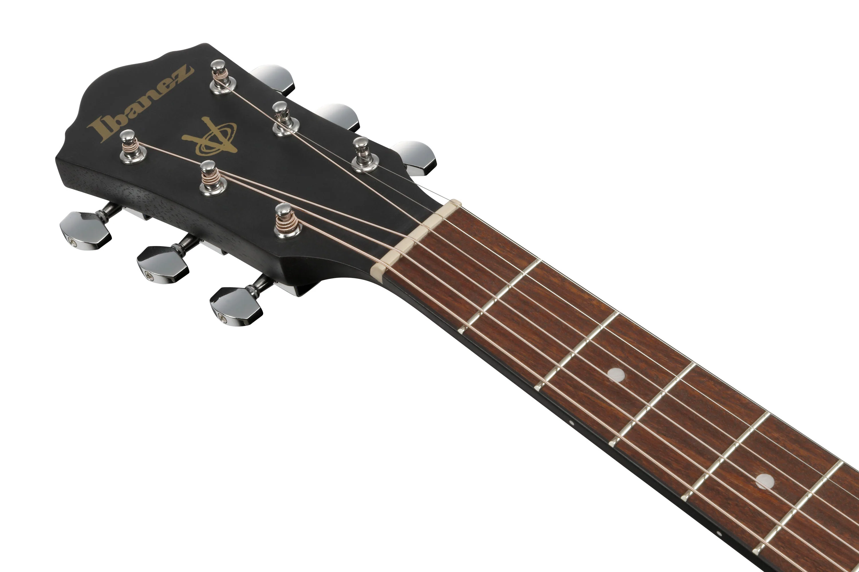 IBANEZ V44CE WK GUITARRA ELECTROACUSTICA WEATHERED BLACK OPEN PORE - Image 8