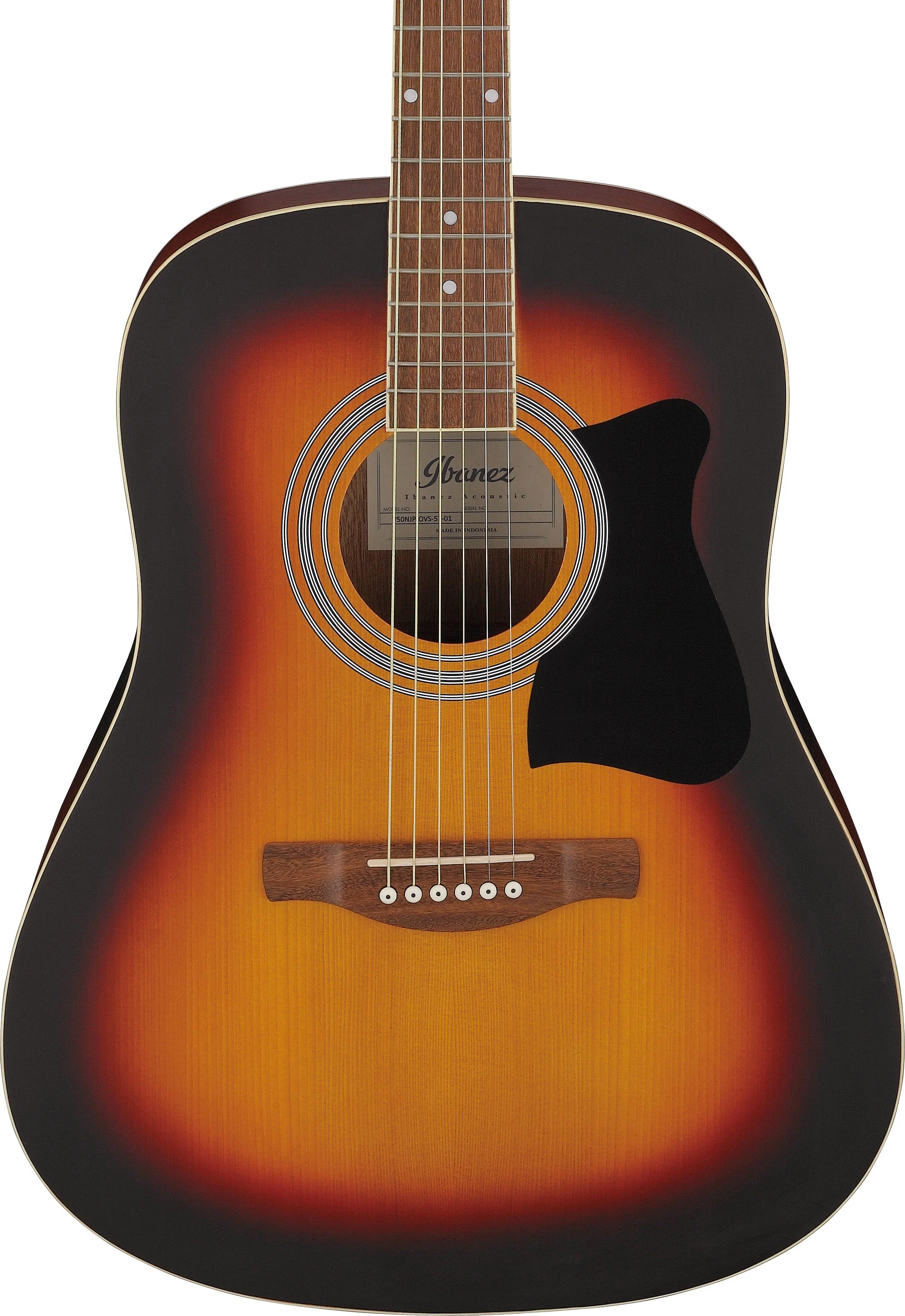IBANEZ V50NJP OVS PACK GUITARRA ACUSTICA DREADNOUGHT VIOLIN SUNBURST - Image 4