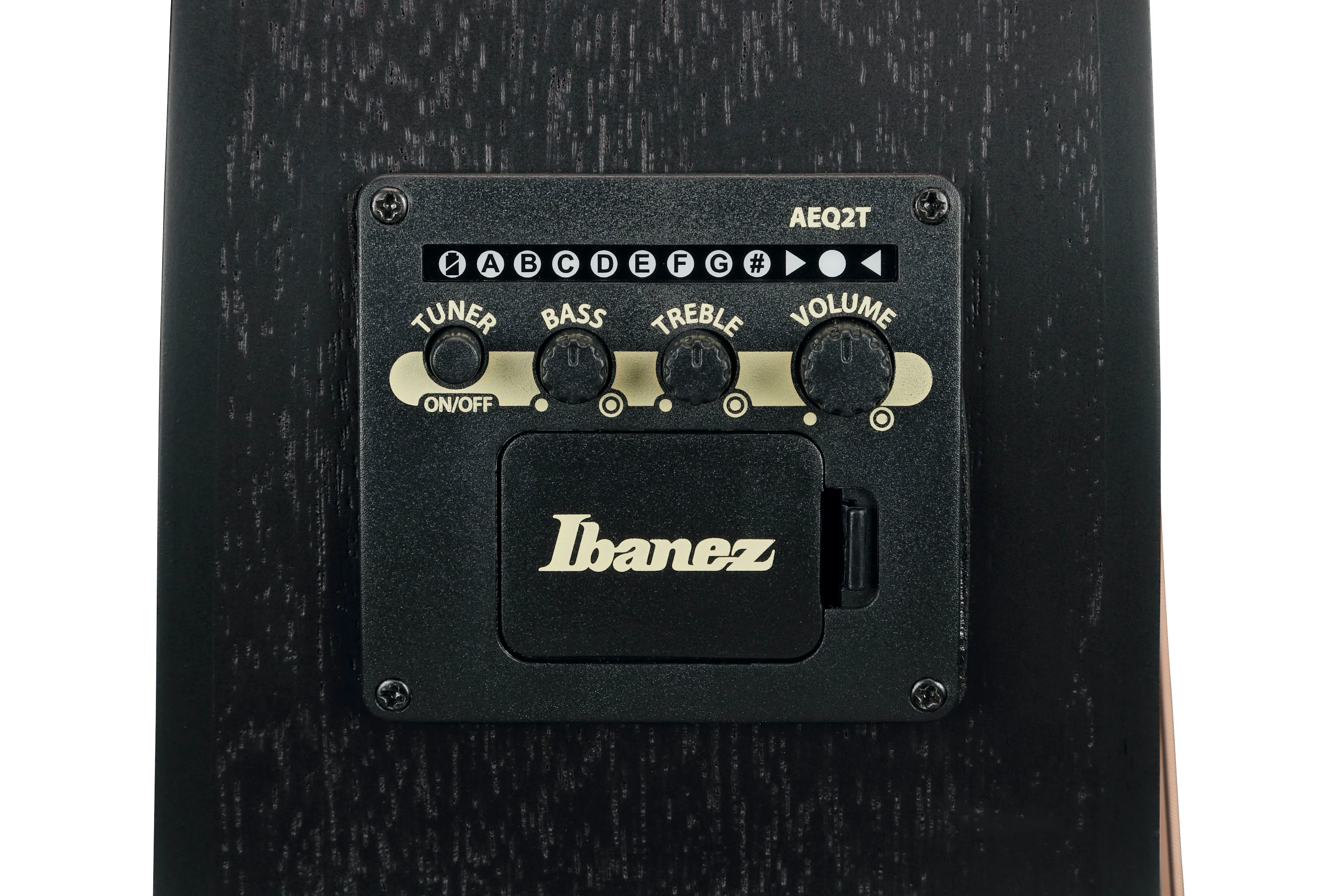 IBANEZ VC44CE WK GUITARRA ELECTROACUSTICA WEATHERED BLACK OPEN PORE - Image 10