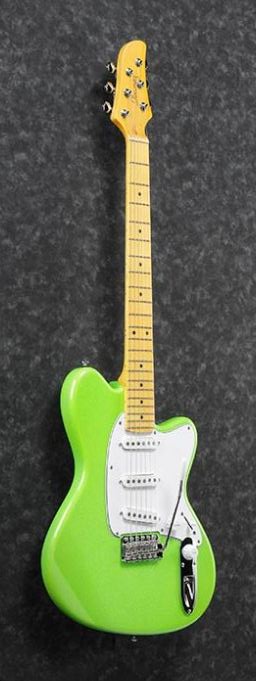 IBANEZ YY10 SGS GUITARRA ELECTRICA SLIME GREEN SPARKLE - Image 12