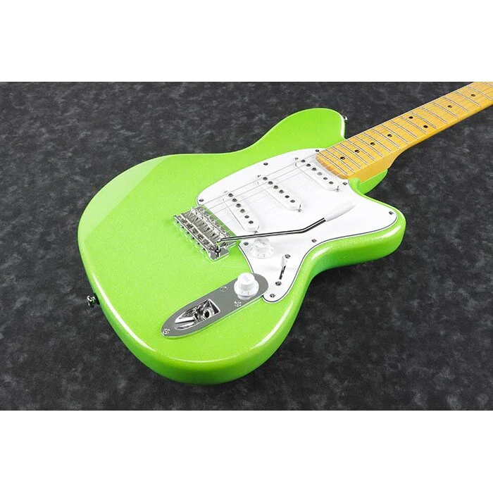 IBANEZ YY10 SGS GUITARRA ELECTRICA SLIME GREEN SPARKLE - Image 14