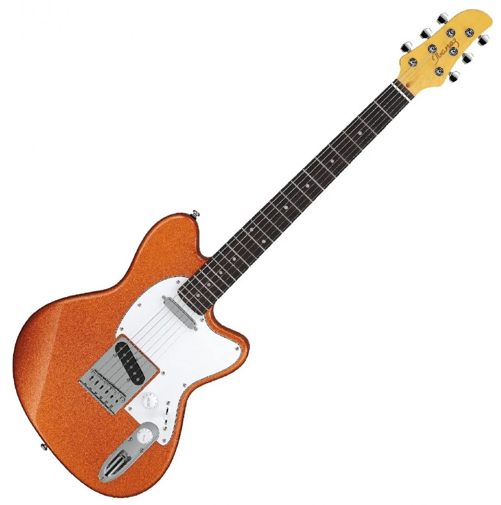 IBANEZ YY20 OCS GUITARRA ELECTRICA ORANGE CREAM SPARKLE - Image 13