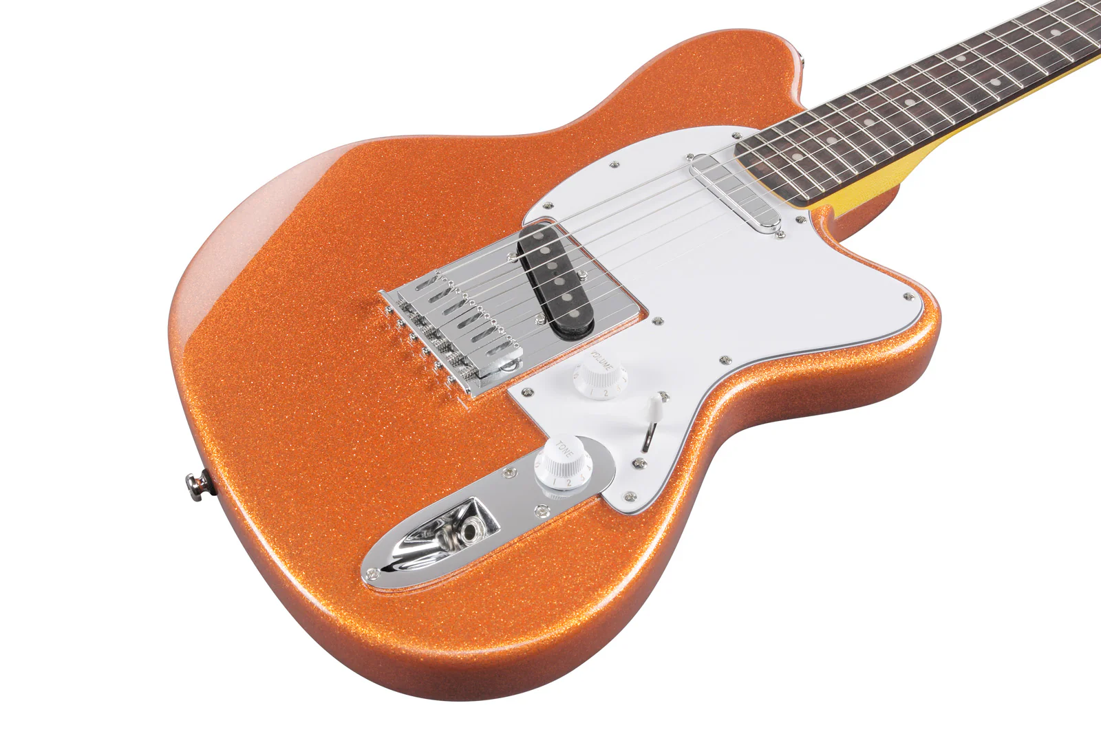 IBANEZ YY20 OCS GUITARRA ELECTRICA ORANGE CREAM SPARKLE - Image 6
