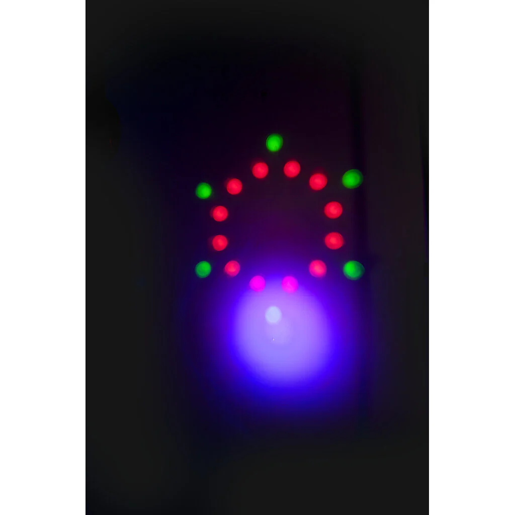 IBIZA LIGHT DJ LIGHT 60 SOPORTE ILUMINACION CON 2XPROYECTORES PAR RGBW + 2XMOON FLOWER CON LED RGBWA - Image 5