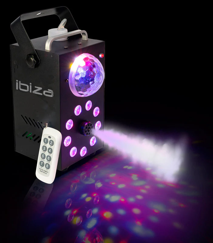 IBIZA LIGHT FOGGY ASTRO MAQUINA DE HUMO CON LUZ LED