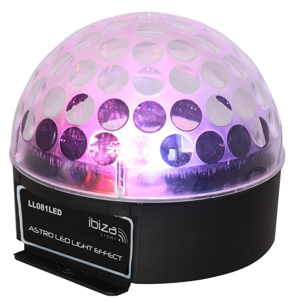IBIZA LIGHT LL081 LED EFECTO DE ILUMINACION CON LED RGB ASTRO 1