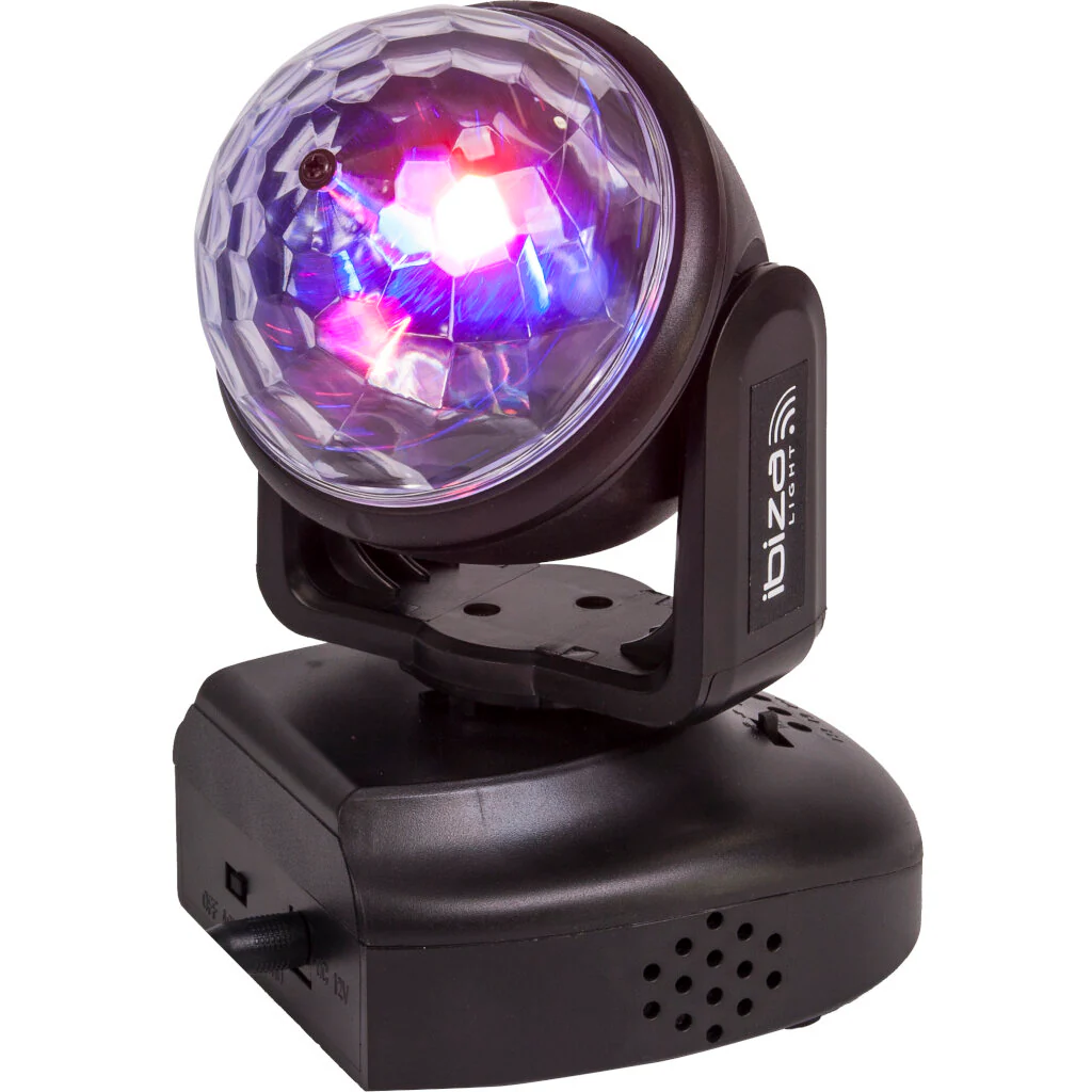 IBIZA LIGHT LMH ASTRO CABEZA MOVIL DE LED RGB CON EFECTO ASTRO