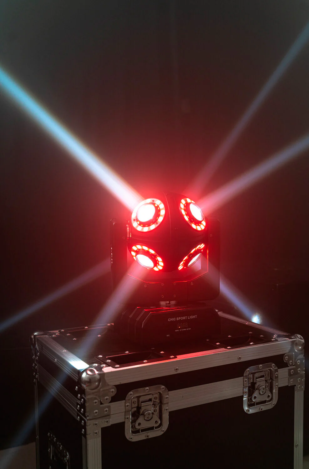 IBIZA LIGHT SATURNE CABEZA MOVIL DMX DE 8 LEDS RGBW - Image 9