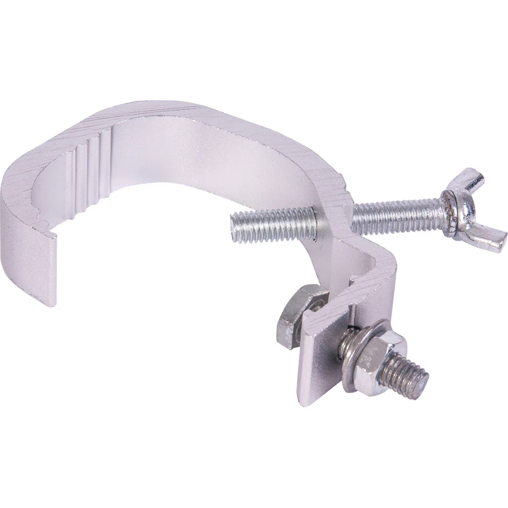 IBIZA LIGHT SH2S GANCHO ABRAZADERA PARA EFECTOS DE ILUMINACION PLATEADO