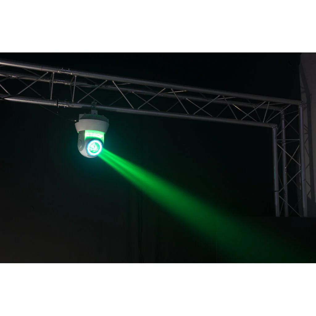 IBIZA LIGHT STAR BEAM BL CABEZA MOVIL BEAM 40W CON 2 CIRCULOS LUMINOSOS. - Image 4