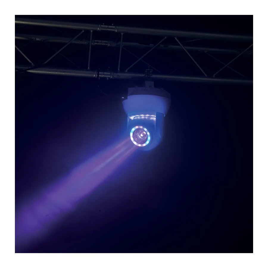 IBIZA LIGHT STAR BEAM WH CABEZA MOVIL BEAM 40W CON 2 CIRCULOS LUMINOSOS. - Image 6