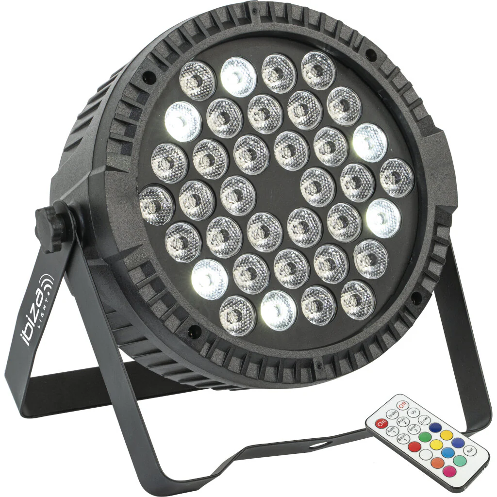 IBIZA LIGHT THINPAR 36X1 RGBW PROYECTOR PAR EXTRA-PLANO 36 LED RGBW 1W - Image 4