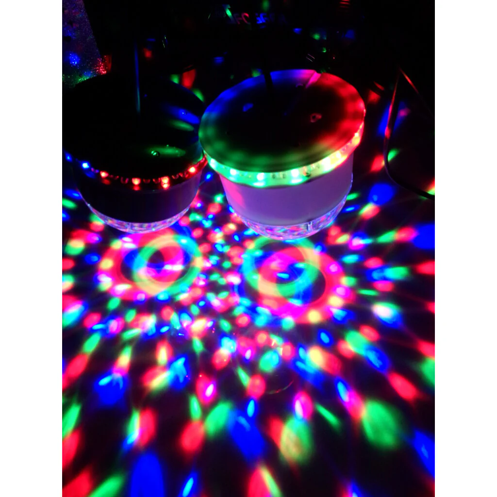 IBIZA LIGHT UFO ASTRO BL EFECTO DE ILUMINACION 2 EN 1 DE LED RGB - Image 3